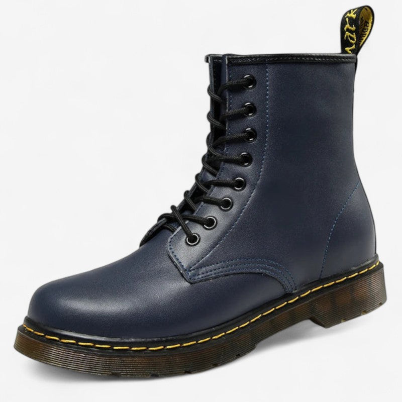 Lace-up Ankle Boots for Women with Non-slip Sole