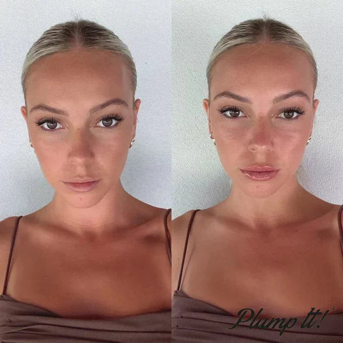 LumaGlow Instant Lip Plumper Serum for Fuller Lips Now