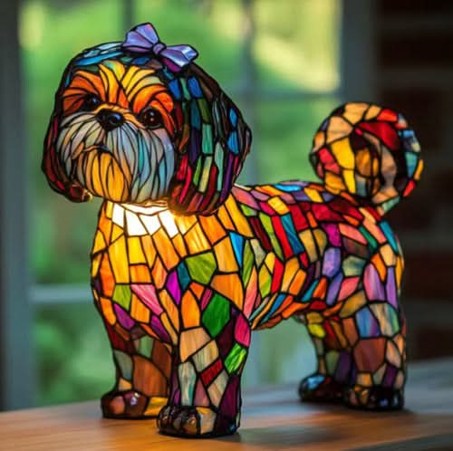 Lunaro - Artistic LED Night Light with Dog Breeds for Indoor Ambiance Decoration