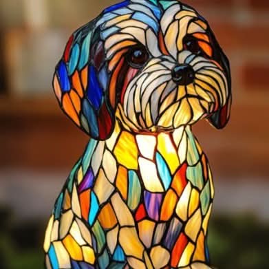 Lunaro - Artistic LED Night Light with Dog Breeds for Indoor Ambiance Decoration