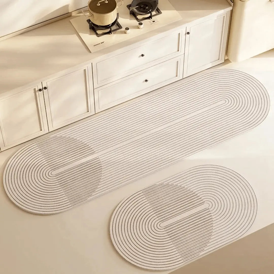 LuxéMat Luxury Kitchen Mat | Absorbent and Quick-Drying Kitchen Mat for Optimal Hygiene
