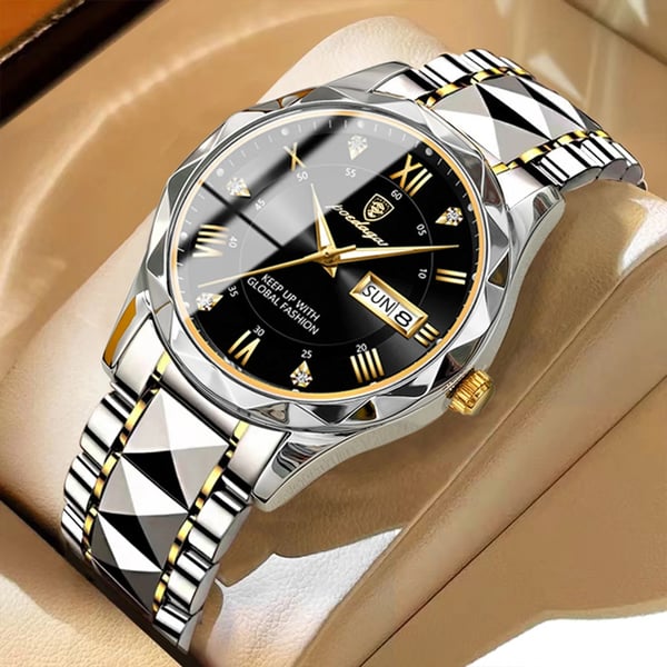 Luxury Waterproof Men's Watch from a Premium Brand with Luminous Function