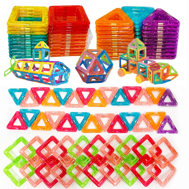MagnaBuilder Set - Creative magnetic toy for little builders aged 4 and over