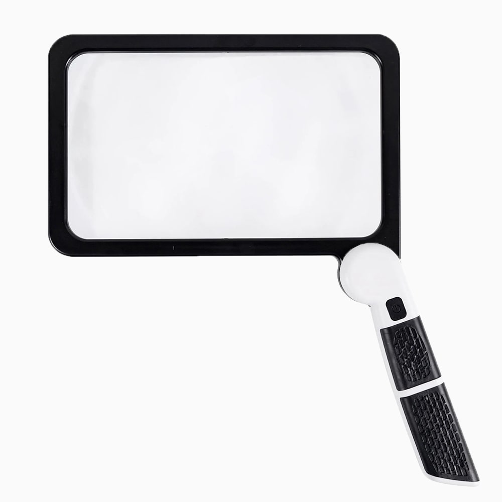 MagniView | Full Page LED Magnifier with 5X Clear Zoom for Reading and Fine Detail Tasks