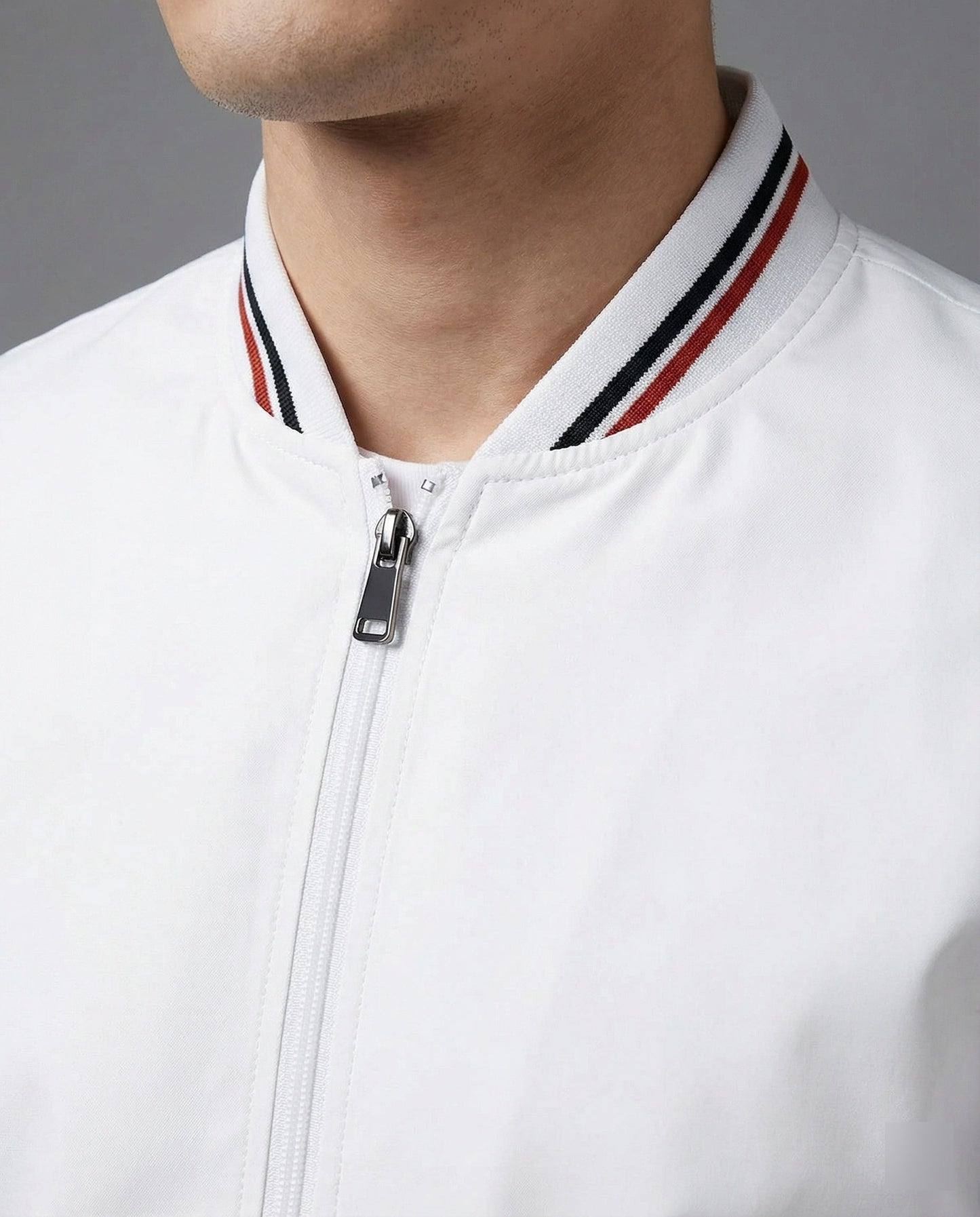 Men's Casual Transition Jacket with Water-Repellent Surface & Stand-Up Collar | Charly