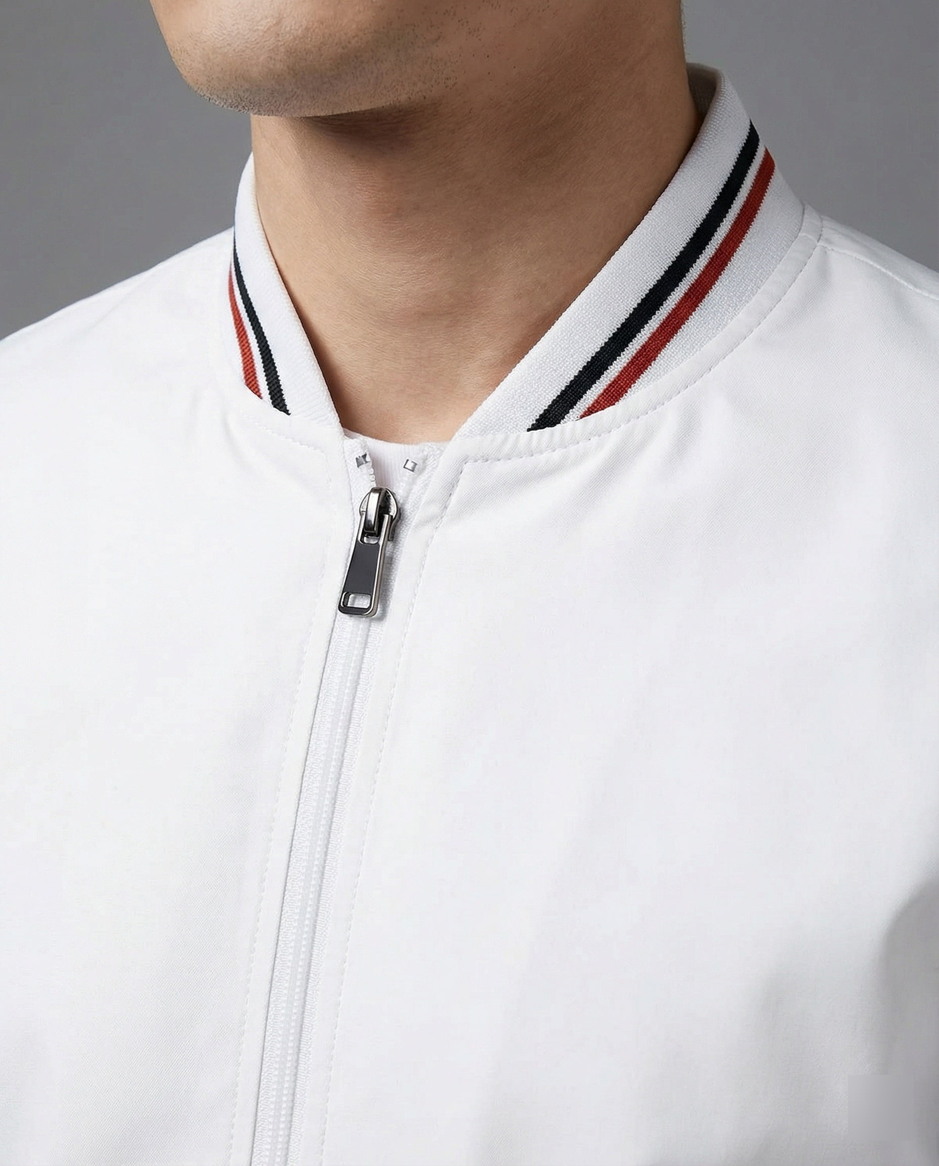 Men's Casual Transition Jacket with Water-Repellent Surface & Stand-Up Collar | Charly
