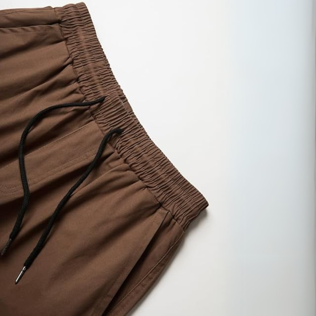 Men's Cotton Cargo Joggers - Arno