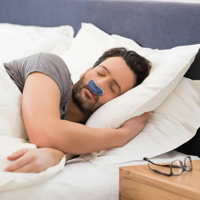 MICROBREATH - Compact CPAP device against snoring & sleep apnoea