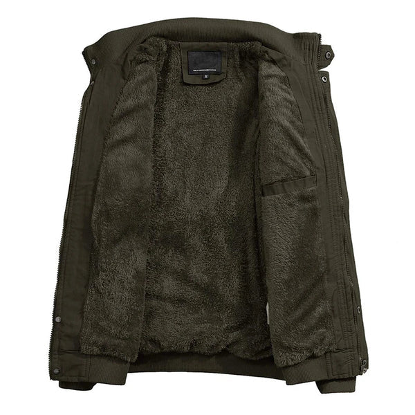 Modern Long Sleeve Aviator Jacket