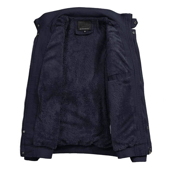 Modern Long Sleeve Aviator Jacket