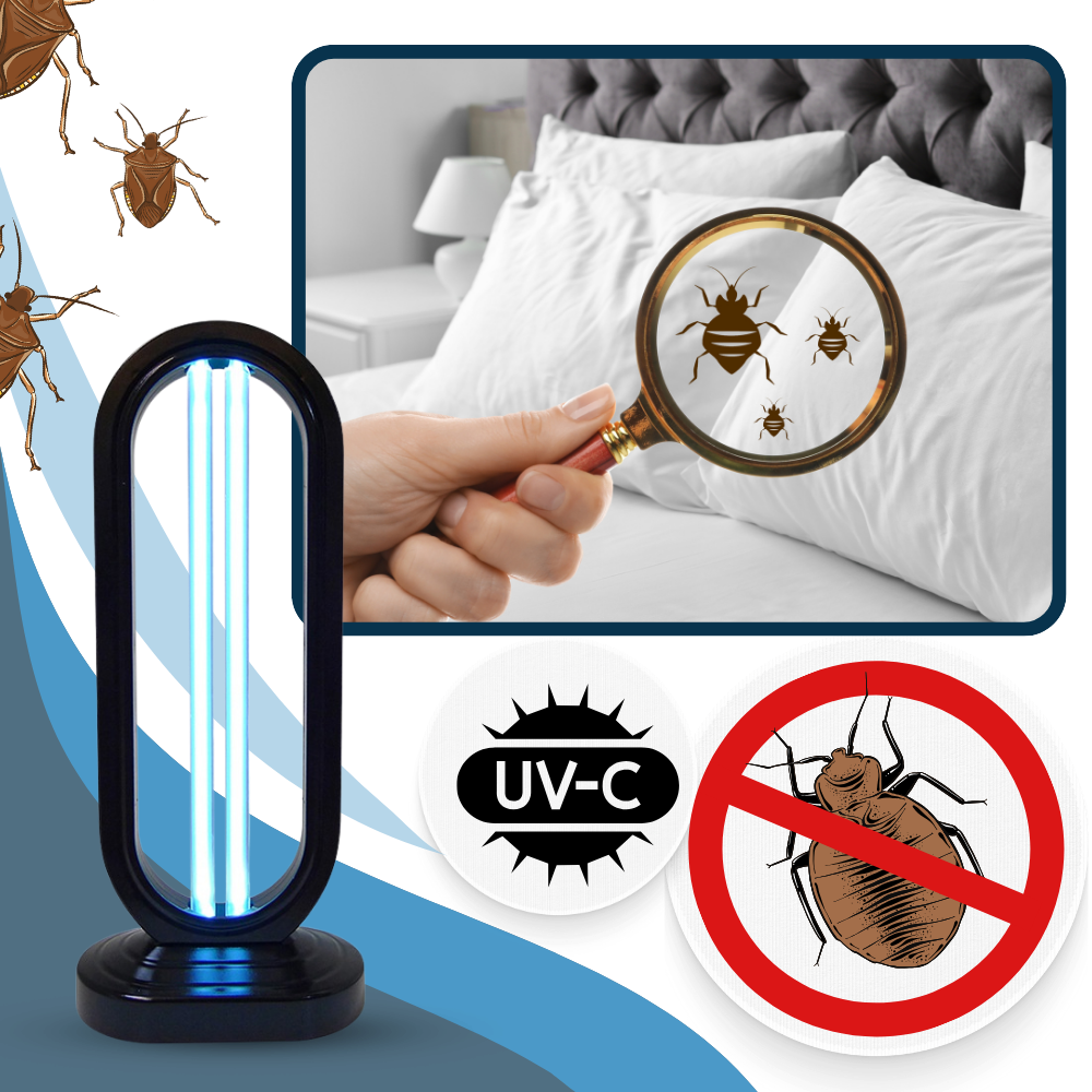 Multi-Surface UV Bed Bug Disinfectant Bulb For Home Travel