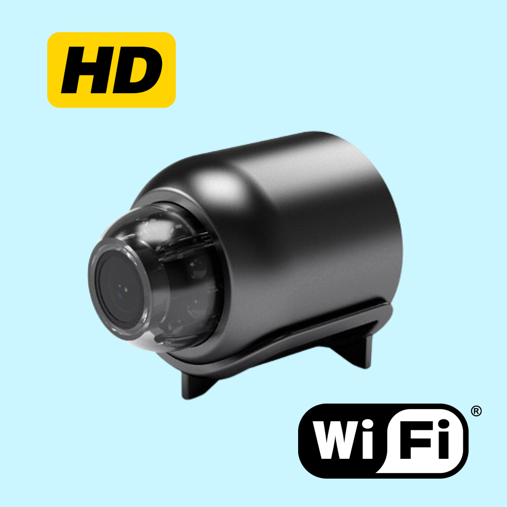 NovaGuard 1080P Mini Waterproof WiFi Camera With 160 Degree Night Vision