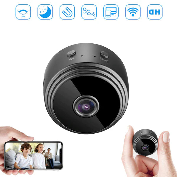 NovaGuard Mini 1080P WiFi Night Vision Camera For Home