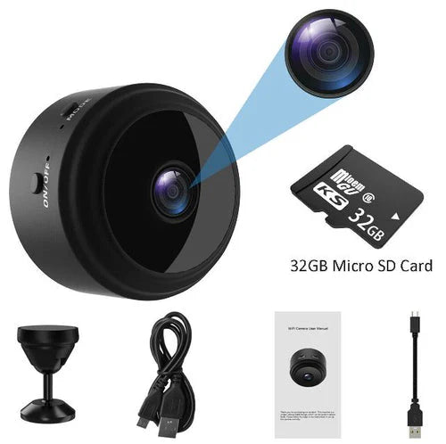 NovaGuard Mini 1080P WiFi Night Vision Camera For Home