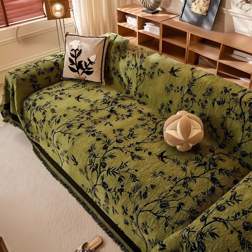 Ormel Elegant Chenille Sofa Cover