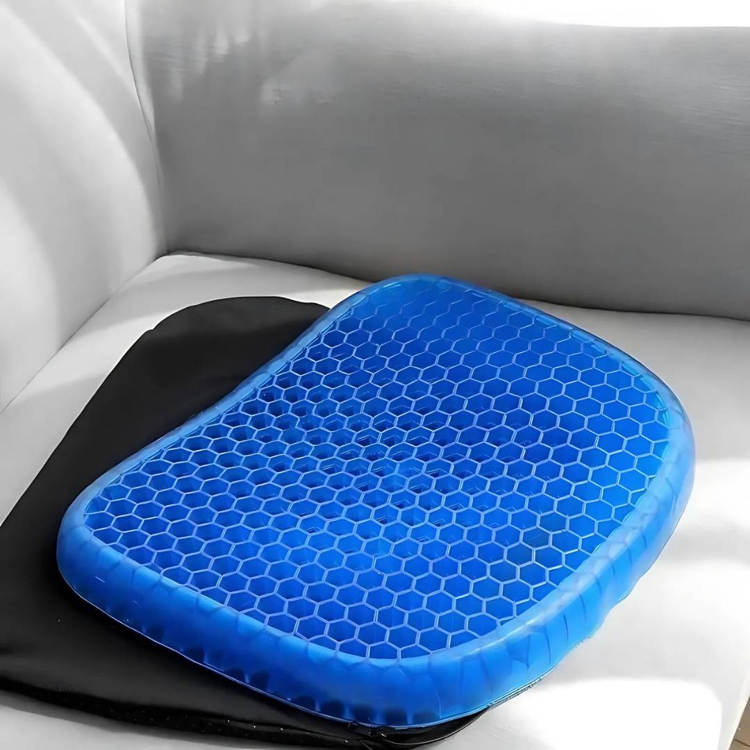 Orthopedic Gel Seat Cushion For Tailbone And Back Relief