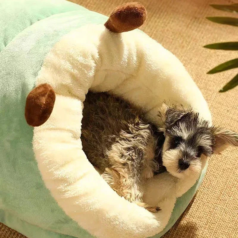 PawPrestige Luxe Folding Dog Bed | Ultimate Comfort and Warmth for Your Dog in Winter