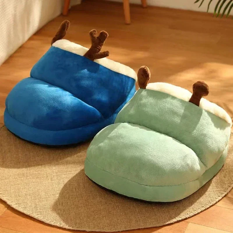 PawPrestige Luxe Folding Dog Bed | Ultimate Comfort and Warmth for Your Dog in Winter