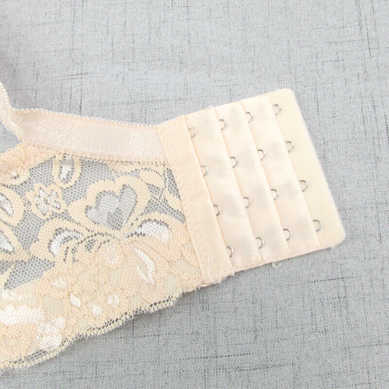 Plus-size wire-free lace bra