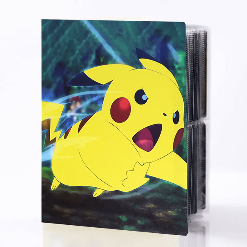 Poke Card Collector Album – 240 Card Sleeves, Perfect for Collectors