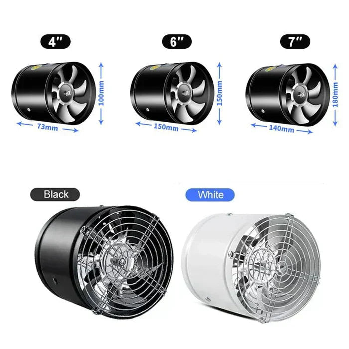 Powerful and Silent Extraction Fan – WhisperFlow