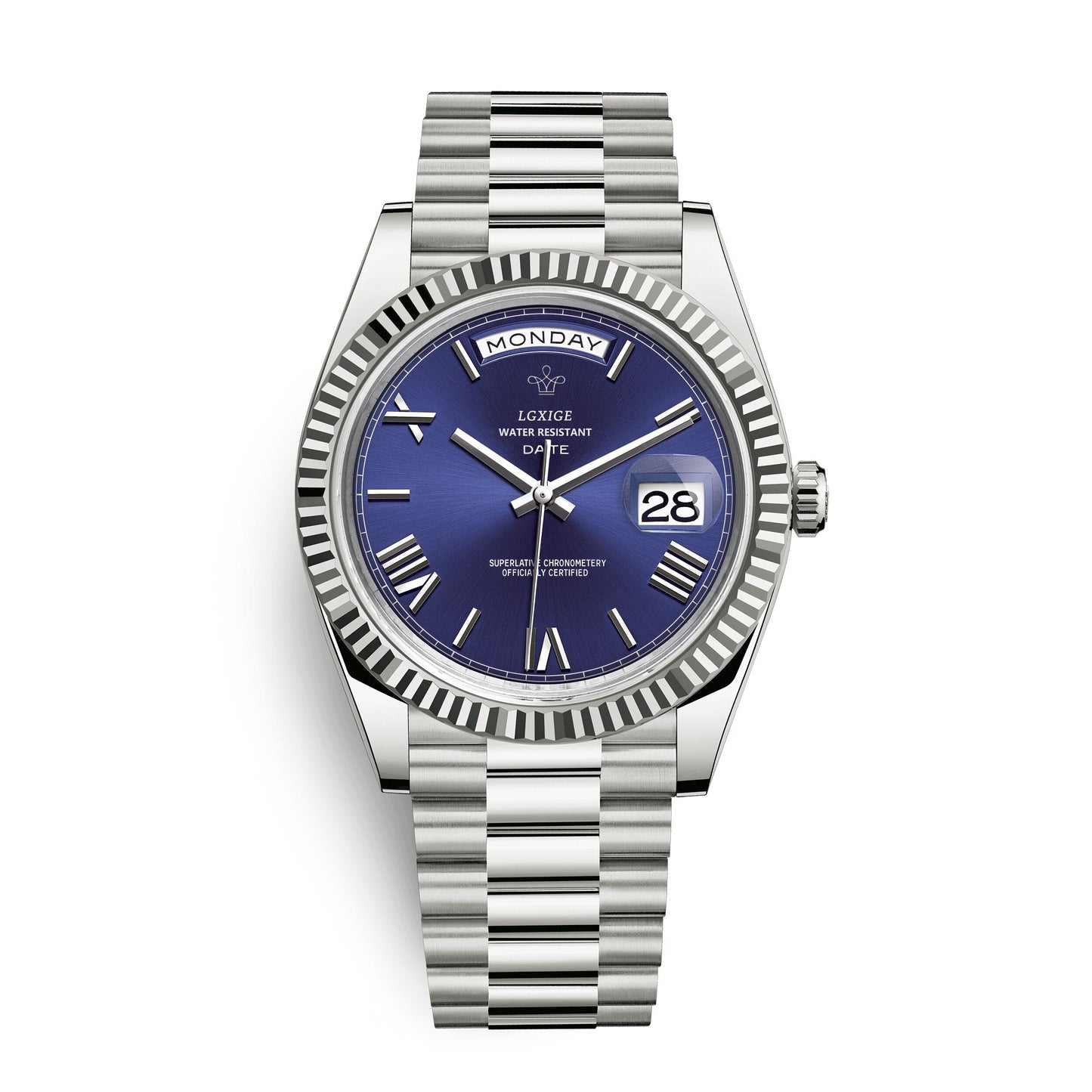 Premium Automatic Watch with Day and Date Function – Solan