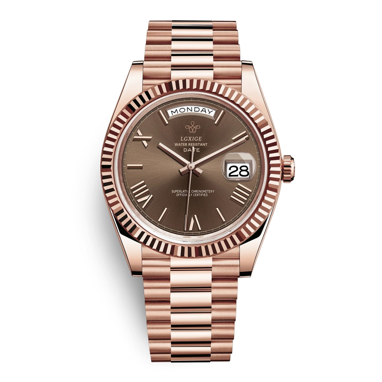 Premium Automatic Watch with Day and Date Function – Solan