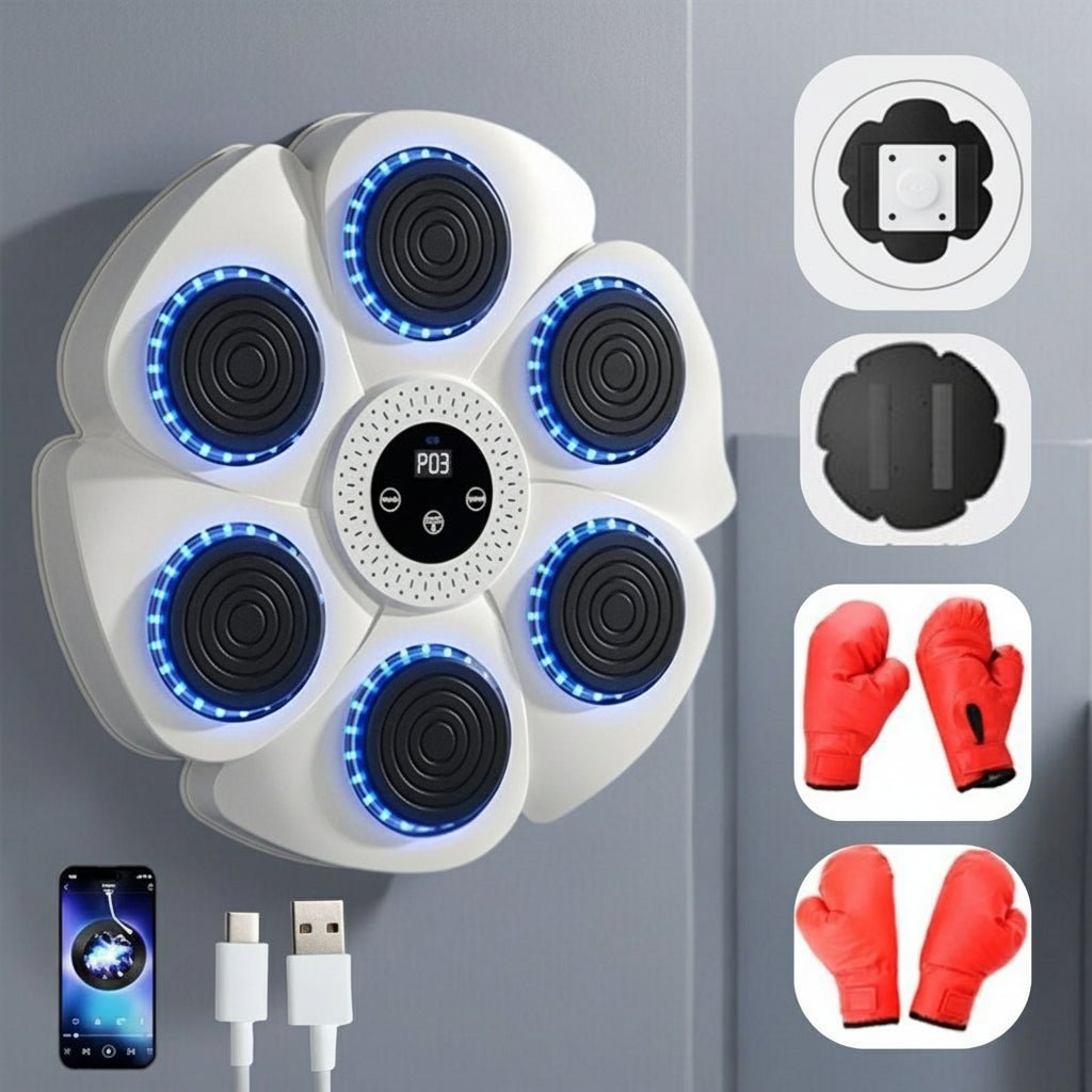 PUNCHBEAT – Intelligent box machine with Bluetooth music and RGB lighting