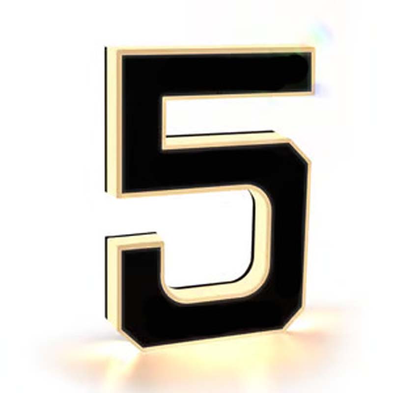 Relentless Waterproof LED Numbers™ — Make Your Home The Brightest Beacon Anyone Can Find