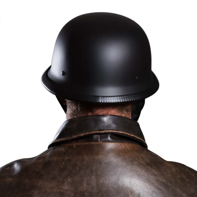 RidgeBolt Vintage Half-Face Helmet ECE DOT Certified