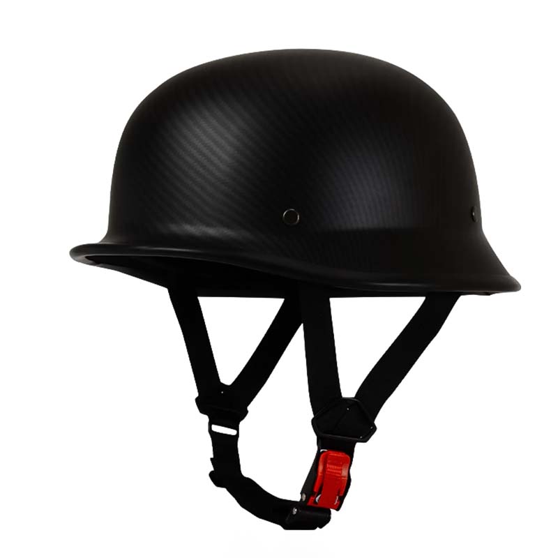 RidgeBolt Vintage Half-Face Helmet ECE DOT Certified