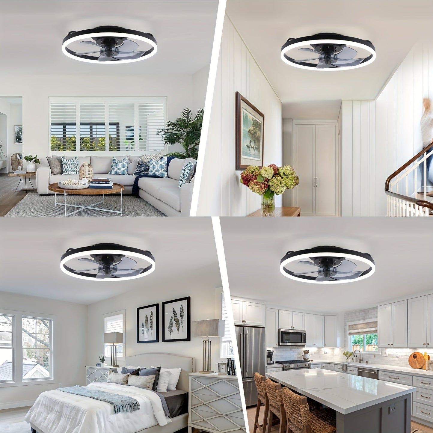 SilentBreeze 50 cm Ceiling Fan – Sleek and Energy Efficient