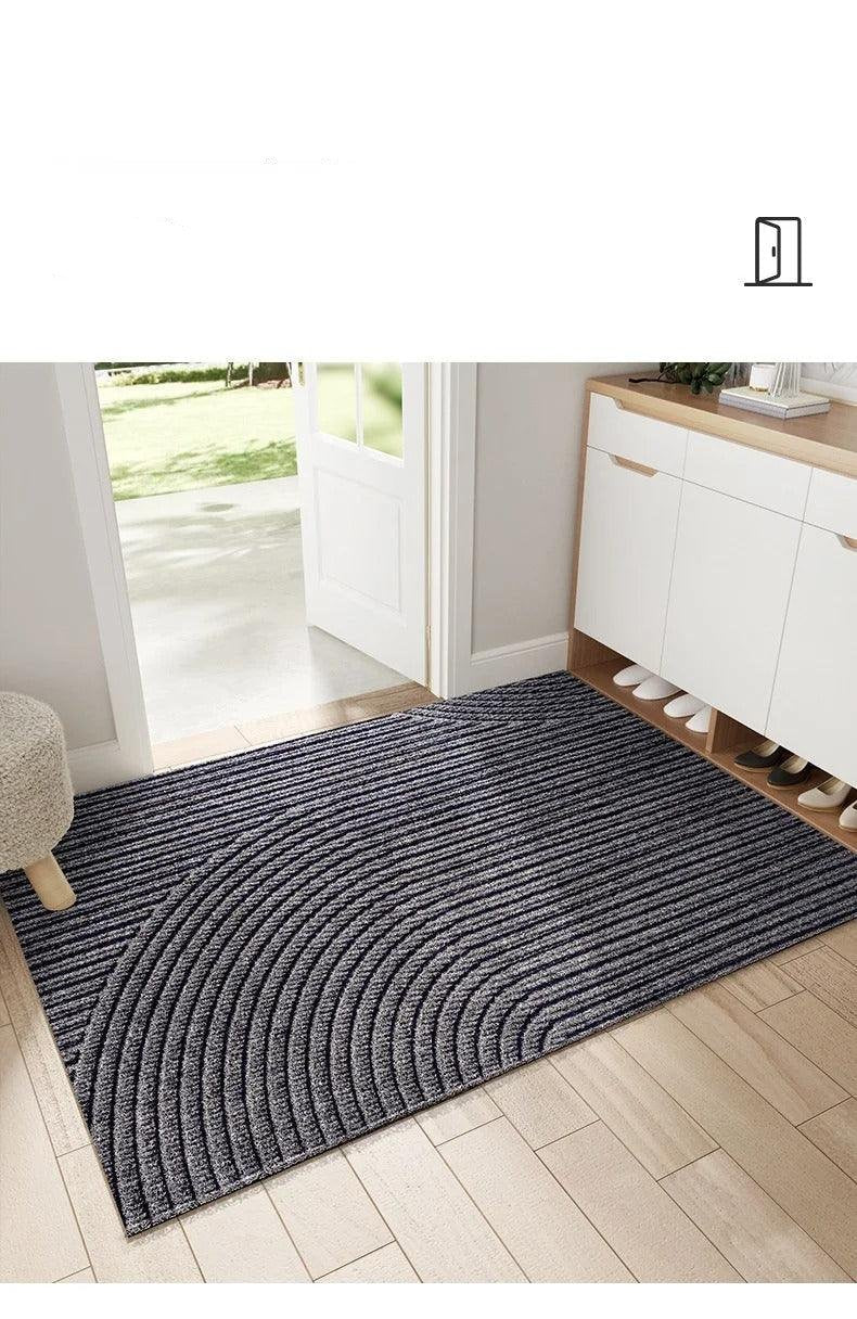 Silk Doormat | Durable and Easy to Clean Rug for Any Entryway.