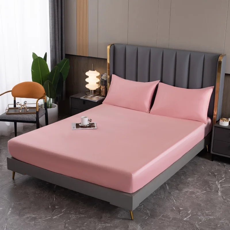 SILKLYRA – Elegant Fitted Sheet Made of Long-Staple Cotton with Deep Pocket
