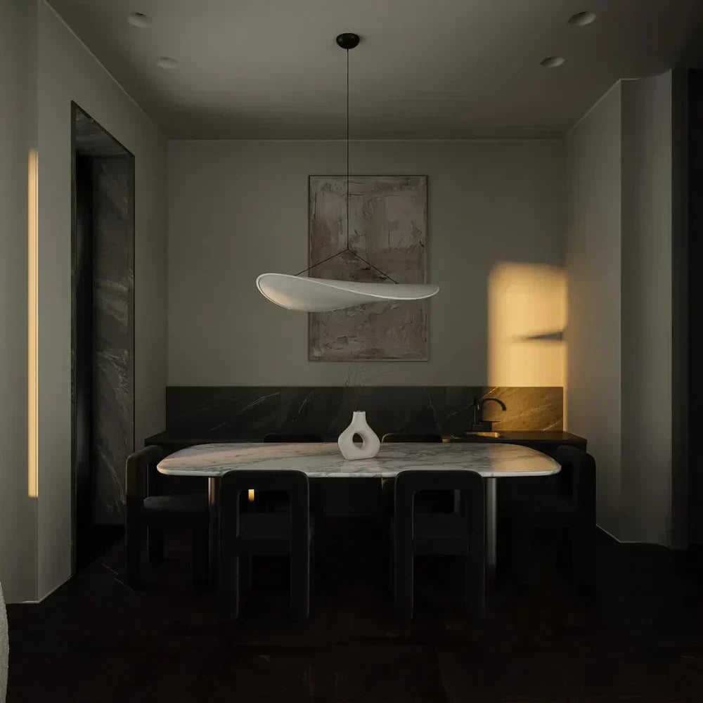 SilkWave Artisan Handmade Lamp - Potato Chip Light