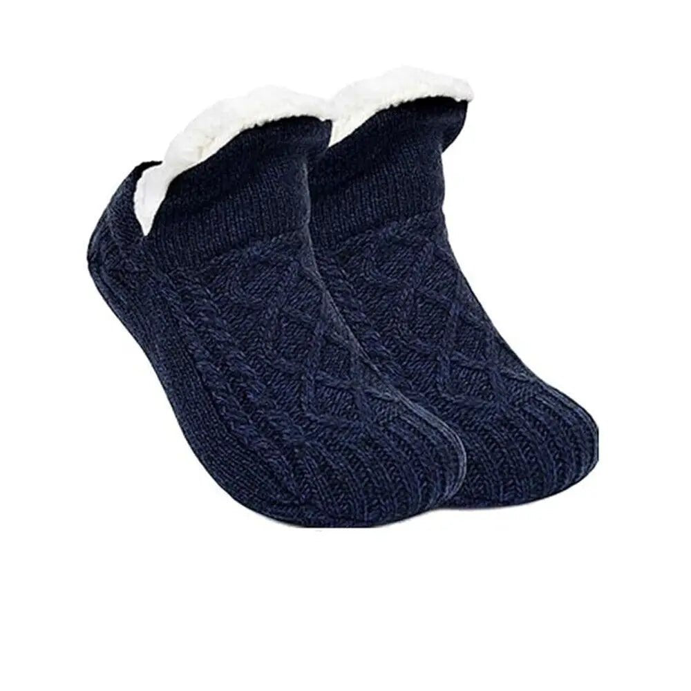 SNOWSOFT – Thick velvet house socks for sleep & cozy indoor comfort