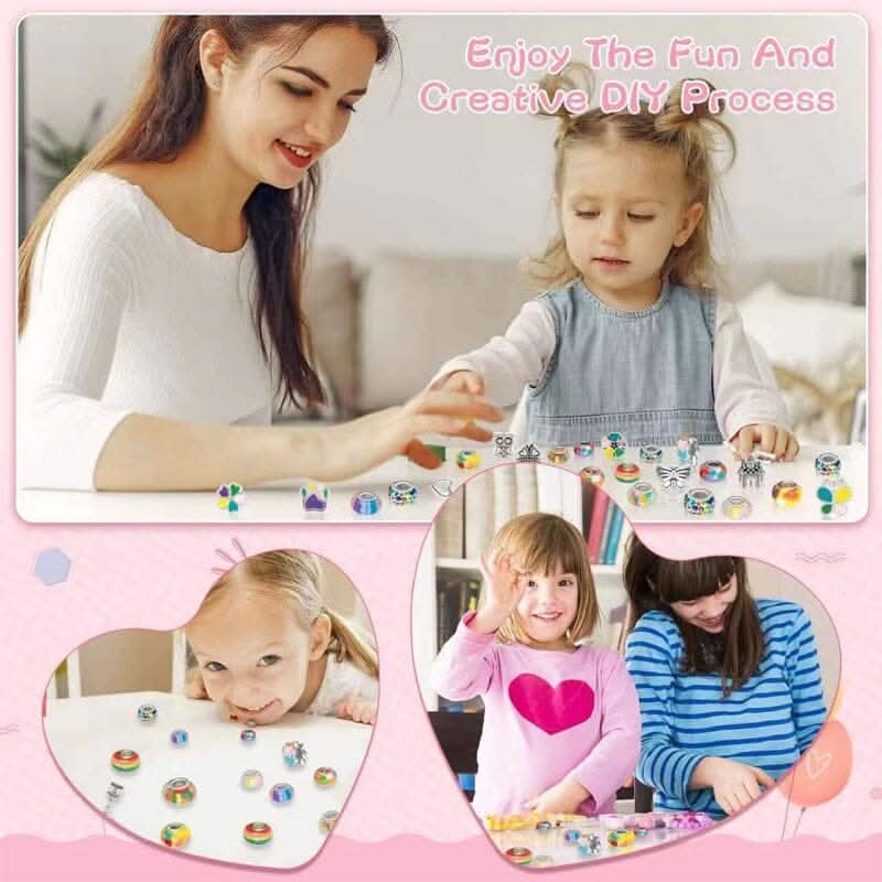 SPARKLINA – Creative Bracelet Craft Kit for Girls with Sparkling Charms