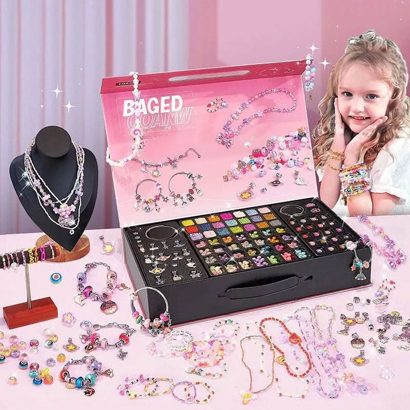 SPARKLINA – Creative Bracelet Craft Kit for Girls with Sparkling Charms