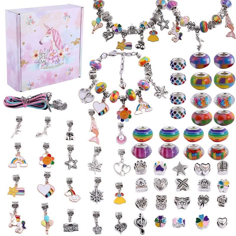 SPARKLINA – Creative Bracelet Craft Kit for Girls with Sparkling Charms
