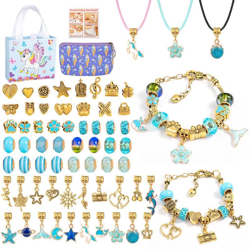SPARKLINA – Creative Bracelet Craft Kit for Girls with Sparkling Charms