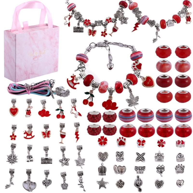 SPARKLINA – Creative Bracelet Craft Kit for Girls with Sparkling Charms
