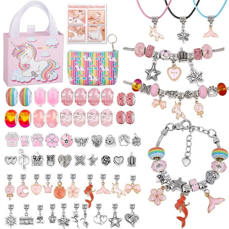 SPARKLINA – Creative Bracelet Craft Kit for Girls with Sparkling Charms