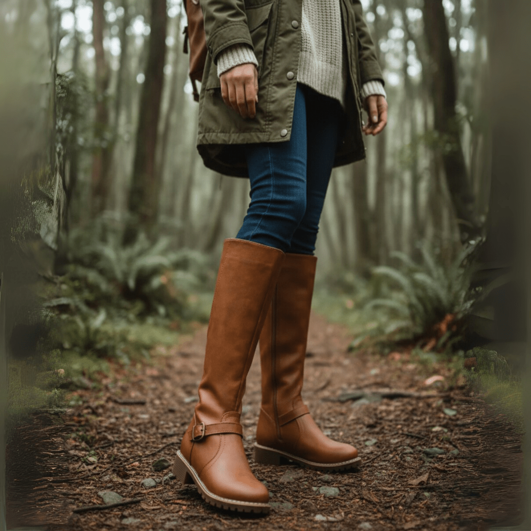 STEPEASY – Gel insole boots for women with comfort footbed & durable style