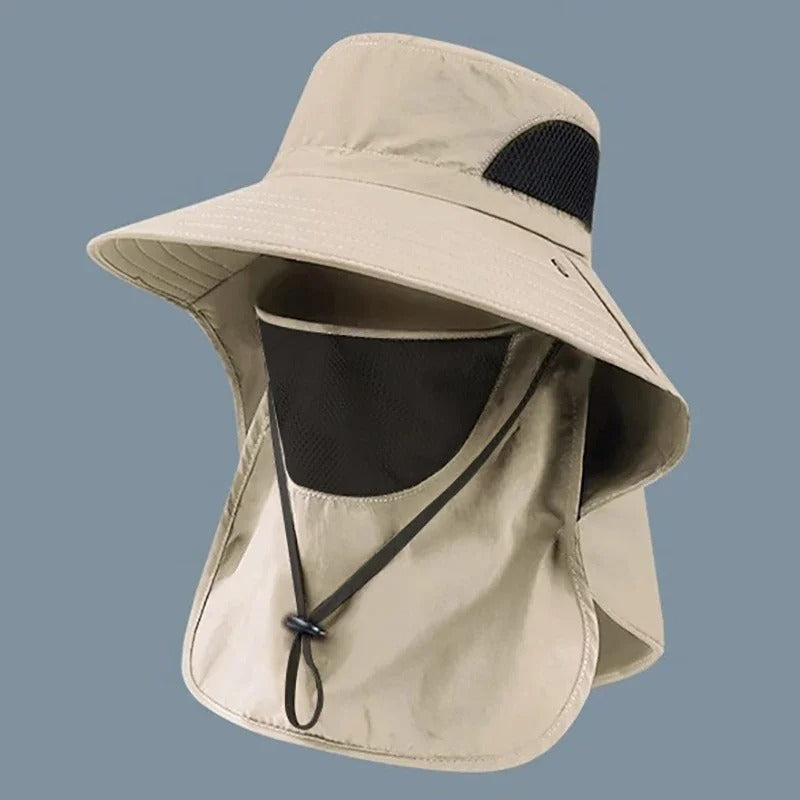 Sun Hat with UV Protection for Face, Neck, and Nape