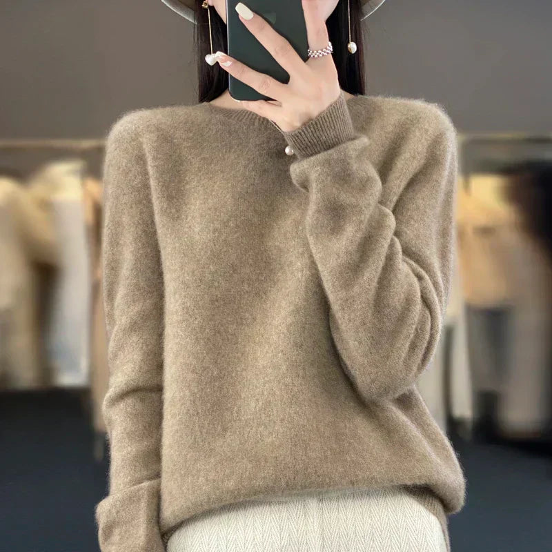 Sylvara Merino Wool Women's Knit Sweater Made in Australia