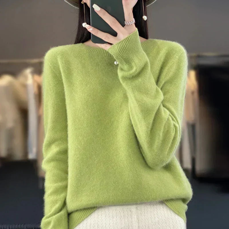 Sylvara Merino Wool Women's Knit Sweater Made in Australia