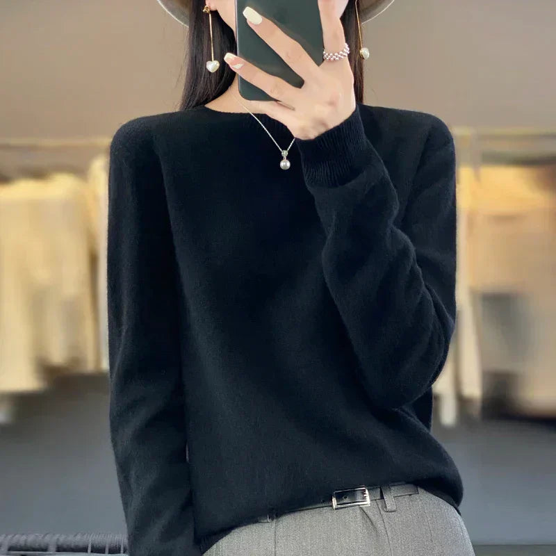 Sylvara Merino Wool Women's Knit Sweater Made in Australia