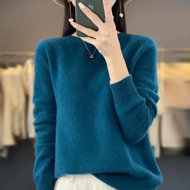 Sylvara Merino Wool Women's Knit Sweater Made in Australia