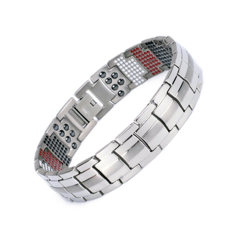 Therapeutic Magnetic Bracelet in Titanium Magnovia™