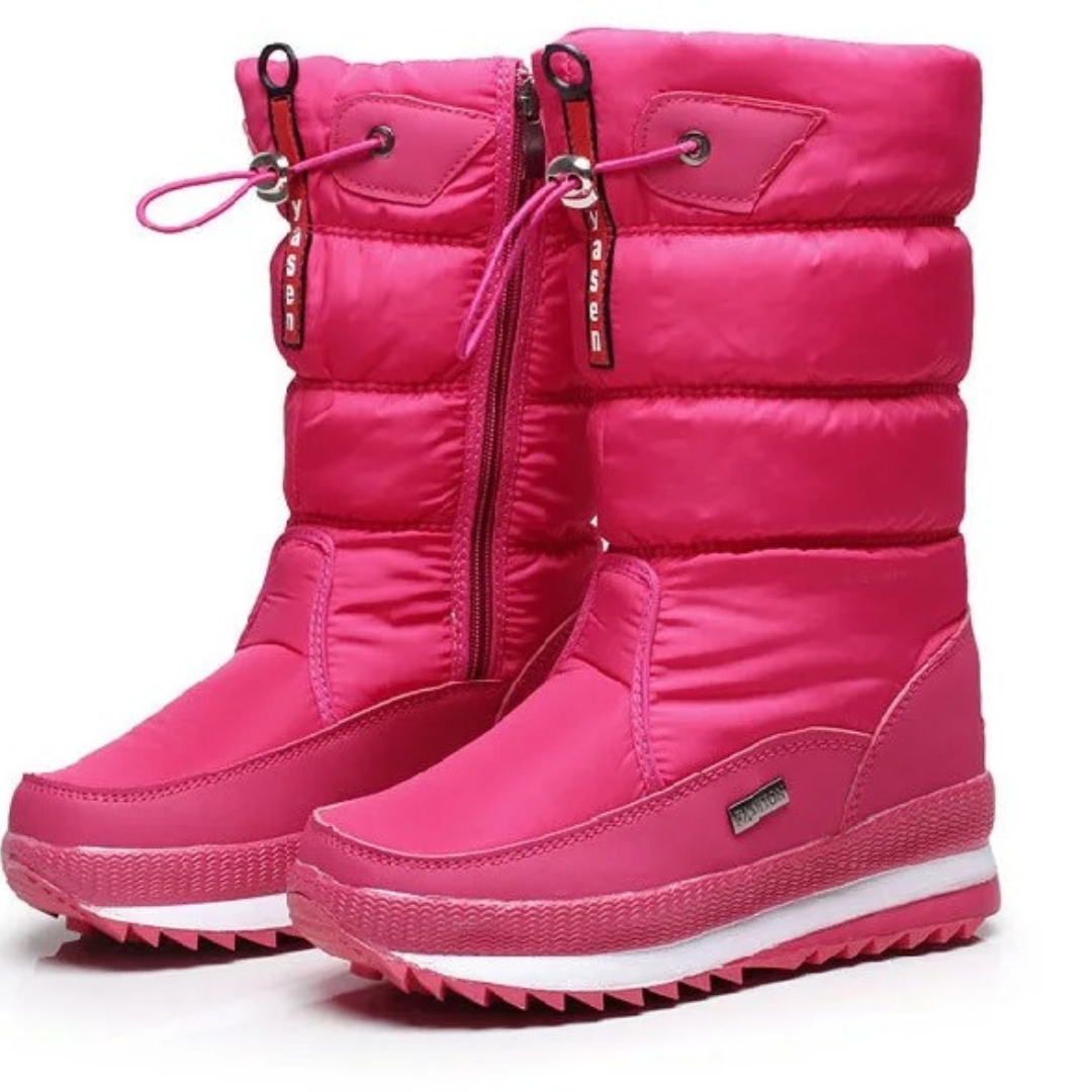 Thick Winter Boots in Plush for Women
